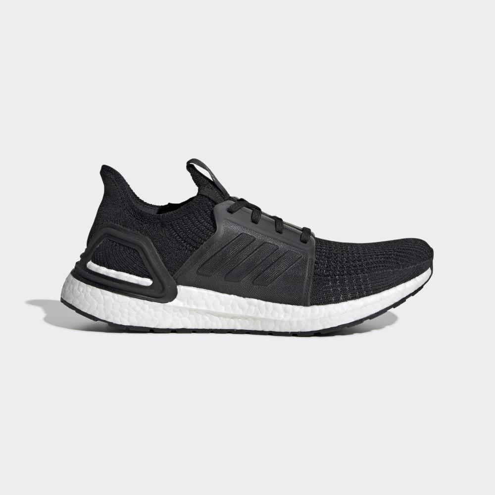 Adidas Men's Ultraboost 19 Running Shoes Black/White Ireland G54009